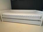 Lifetime bed met logeerlade + matrassen, Ophalen, Gebruikt, 90 cm, Eenpersoons