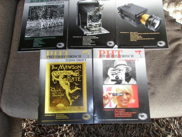 PHT Photohistorisch  Tijdschrift (  5 stuks ), Boeken, Kunst en Cultuur | Fotografie en Design, Gelezen, Fotografen, Ophalen of Verzenden