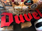 Mega Duvel reglame zgan. 1,50 breed., Verzamelen, Ophalen, Zo goed als nieuw, Glas of Glazen, Duvel