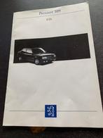 Originele Nederlands folder 309 gti folder, Boeken, Auto's | Folders en Tijdschriften, Peugeot, Ophalen of Verzenden