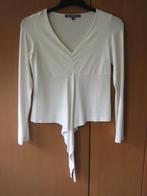 Speels wit shirt met striklinten ARTICLES 36-38 snazzeys, Kleding | Dames, Verzenden, Wit, Nieuw, Maat 36 (S)