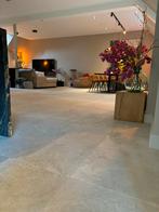 Rest partij >100m2 keramische tegels 100x100 taupe, Doe-het-zelf en Verbouw, Tegels, 60 cm of meer, Nieuw, Ophalen of Verzenden