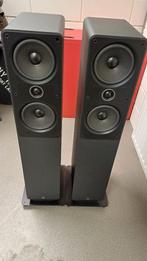 Q acoustics 2050, Audio, Tv en Foto, Luidsprekers, Gebruikt, 120 watt of meer, Front, Rear of Stereo speakers, Ophalen