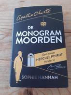 Agatha Christie - De monogram moorden, Boeken, Agatha Christie; Sophie Hannah, Ophalen of Verzenden, Zo goed als nieuw
