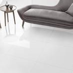 Hoogglans Wit Vloertegel 60x60 / 120x120 Gepolijst KWALITEIT, 60 cm of meer, Nieuw, Ophalen of Verzenden, 10 m² of meer