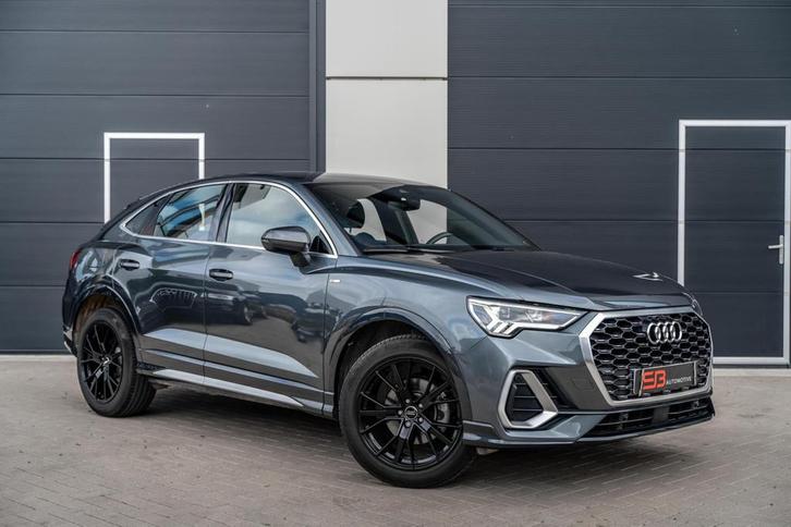 Audi Q3 Sportback 35 TFSI S Edition Dodehoek|Leder|Keyless, Auto's, Audi, Bedrijf, Te koop, Q3, ABS, Achteruitrijcamera, Adaptive Cruise Control