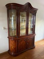 Antieke glazenkast, Ophalen, Zo goed als nieuw, 25 tot 50 cm