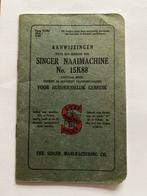 Singer Naaimachine No. 15K88 Handleiding, Antiek en Kunst, Ophalen of Verzenden