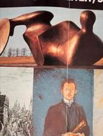 Kunstbeeld poster 1975/85 Raveel Henry Moore Walasse Ting, Verzamelen, Posters, Verzenden, Gebruikt, Rechthoekig Staand