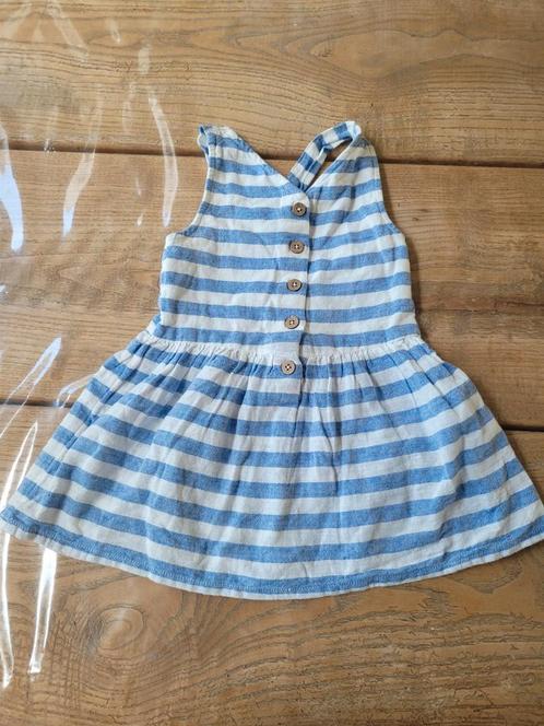 Leuk gestreept zomerjurkje zomers jurkje zomer maat 104, Kinderen en Baby's, Kinderkleding | Maat 104, Zo goed als nieuw, Meisje