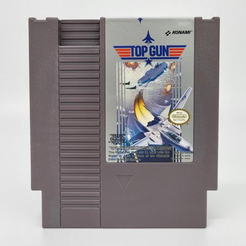 Top Gun - NES Nintendo - Cartridge - PAL B, Spelcomputers en Games, Games | Nintendo NES, Gebruikt, Racen en Vliegen, 1 speler