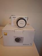 Nikon 1 J1 met Opbergtas, Compact, Ophalen of Verzenden, Zo goed als nieuw, 4 t/m 7 keer