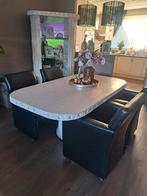 Eettafel manhattan, Huis en Inrichting, Ophalen, Zo goed als nieuw