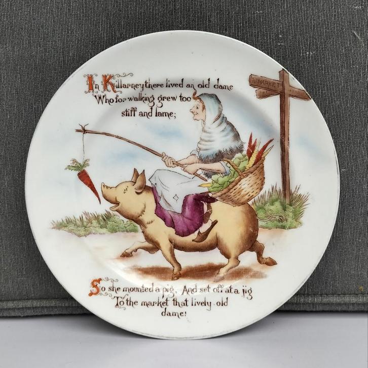 Vintage limerick -bordje, Verzamelen, Overige Verzamelen, Zo goed als nieuw, Ophalen of Verzenden