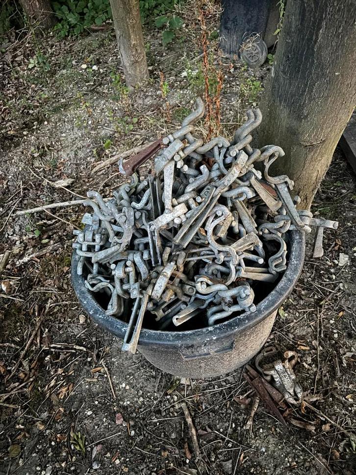 Steigerbuizen - Diverse lengtes, Doe-het-zelf en Verbouw, Metalen, Gebruikt, IJzer, Ophalen