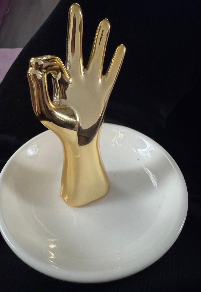 Gouden Hand Sieradenhouder Xenos, Antiek en Kunst, Antiek | Woonaccessoires, Ophalen of Verzenden