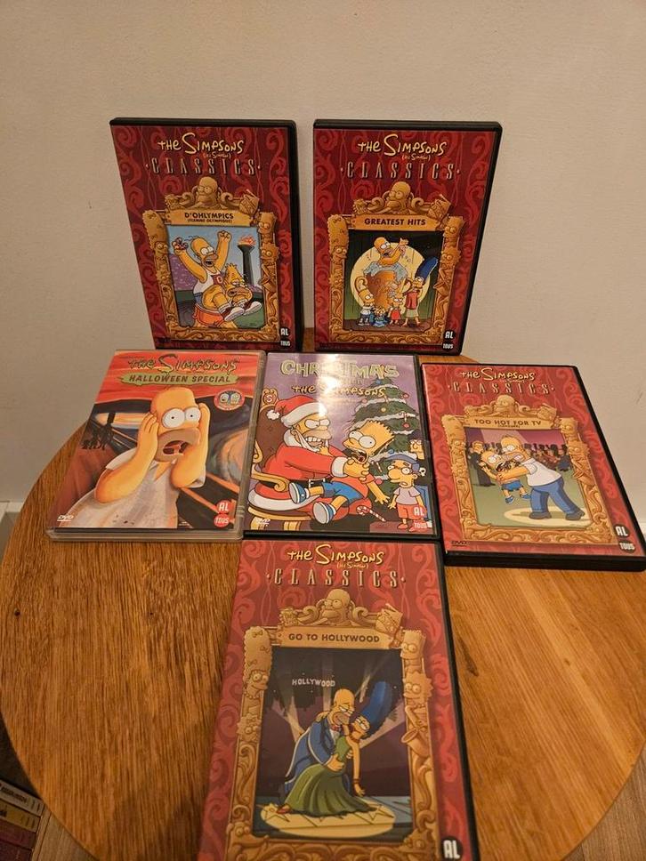 The Simpsons DVD Collectie - 6 stuks!, Cd's en Dvd's, Dvd's | Tv en Series, Gebruikt, Komedie, Alle leeftijden, Ophalen of Verzenden