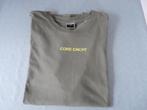 Olijf groen tshirt met gele opdruk Core Cncpt Jack & Jones, Maat 56/58 (XL), Ophalen of Verzenden, Zo goed als nieuw, Groen