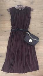 Jurk H&M XS, Bruin, Ophalen of Verzenden, Zo goed als nieuw, Maat 34 (XS) of kleiner