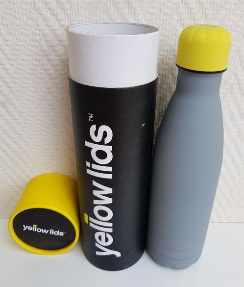 D143 Yellow Lid Thermo flessen, Iso fles, 500 ml, nieuw, Huis en Inrichting, Keuken | Servies, Nieuw, Overige typen, Overige stijlen