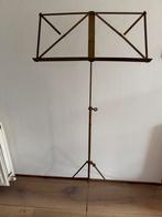 Vintage koperen muziekstandaard, Ophalen of Verzenden, Gebruikt