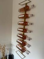 Vida XL Wijnrek - Stijlvol en Praktisch, Ophalen, 5 tot 15 flessen, Nieuw, Metaal