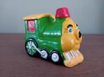Spaarpot trein, Ophalen of Verzenden, Gebruikt, Steen, Aardewerk of Keramiek, Vervoermiddel