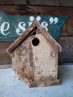 Houten Vogelhuisje, Tuin en Terras, Ophalen of Verzenden, Gebruikt