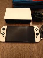 Nintendo Switch OLED in ZEER mooie staat vaste prijs, J, Ophalen of Verzenden, Zo goed als nieuw, J
