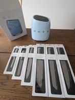 SMEG messenblok + 6 messen pastel blue - nooit gebruikt, Ophalen of Verzenden, Nieuw