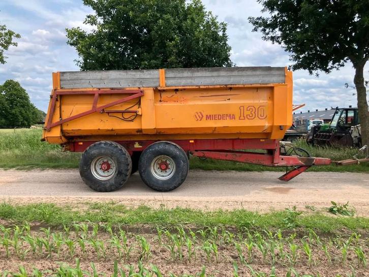 Miedema Kipper 13 ton aanhanger / kar (bj 1998), Zakelijke goederen, Agrarisch | Werktuigen, Overige, Overige typen