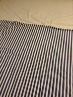Beddengoed blauw wit gestreept Hema 200x200cm, Huis en Inrichting, Slaapkamer | Beddengoed, Ophalen of Verzenden, Tweepersoons