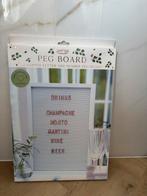 Peg board letterbord, Ophalen of Verzenden, Nieuw, Overige typen