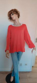 Mooie gebreide koraalroze MSCH trui mt L/XL, Msch Copenhagen, Overige kleuren, Maat 46/48 (XL) of groter, Ophalen of Verzenden