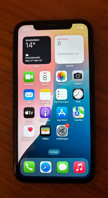 Apple Iphone 11, 128gb, zwart beschikbaar voor biedingen