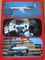 Boeing B 727 B van Lufthansa - nieuwe ansichtkaart, Verzenden, 1980 tot heden, Ongelopen, Overige thema's