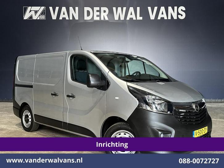 Opel Vivaro 1.6 CDTI 126pk L1H1 Inrichting Euro6 Airco | Cam, Auto's, Bestelauto's, Bedrijf, Te koop, ABS, Achteruitrijcamera
