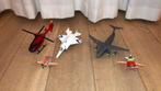 Speelgoed vliegtuigjes en helikopter, Verzamelen, Speelgoed, Ophalen of Verzenden, Gebruikt