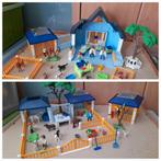 Playmobil dierenkliniek 4343 en 4344, Kinderen en Baby's, Speelgoed | Playmobil, Ophalen of Verzenden, Zo goed als nieuw, Complete set