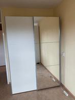 Linnenkast met spiegel 152,2x65x210 cm, Huis en Inrichting, Ophalen, 200 cm of meer, 150 tot 200 cm, Glas