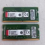 Kingston 16GB 2x 8GB DDR4 2400MHz SODIMM laptop geheugen, DDR4, Ophalen of Verzenden, Zo goed als nieuw, Laptop
