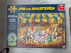 Jan van haasteren puzzel Acrobaten circus, Ophalen of Verzenden, 500 t/m 1500 stukjes, Zo goed als nieuw