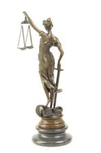 Bronzen justutia, Antiek en Kunst, Ophalen