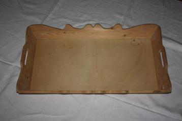 Houten dienblad onbehandeld beschikbaar voor biedingen
