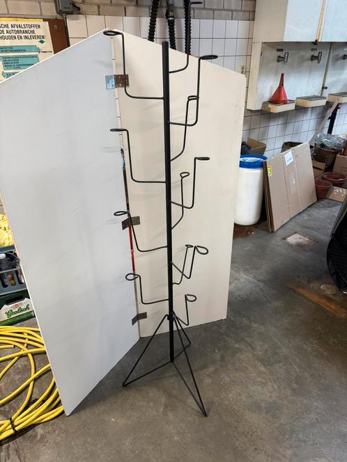 Standaard zwart 170 cm hoog (Nr: 1916), Huis en Inrichting, Woonaccessoires | Kapstokken, Zo goed als nieuw, Staande kapstok, 150 tot 200 cm