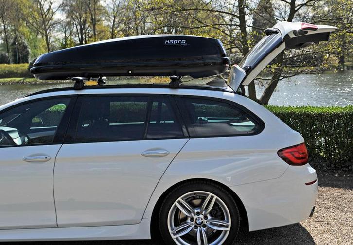 Te huur XL dakkoffer hapro met dakdragers, Auto diversen, Dakkoffers, Zo goed als nieuw, Ophalen