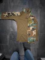 UBAC Combat tactical Airsoft/leger Shirt Forrest Camo XL, Ophalen of Verzenden, Zo goed als nieuw, Maat 56/58 (XL), Groen