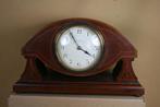 Engels mahonie houten klok / pendule Walker & Hall Ltd, Antiek en Kunst, Antiek | Klokken, Ophalen of Verzenden