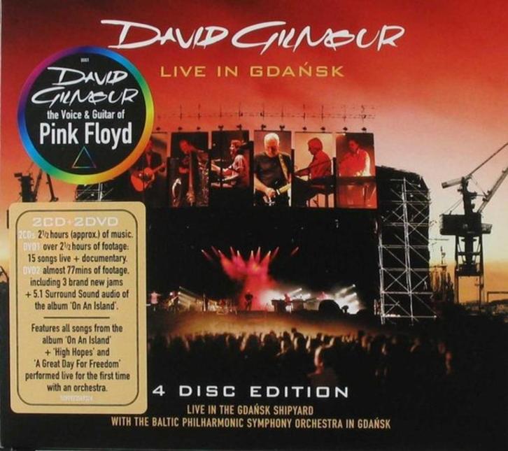 David Gilmour - Live In Gdansk - 2 CDs, 2 DVDs, Cd's en Dvd's, Cd's | Rock, Nieuw in verpakking, Poprock, Verzenden