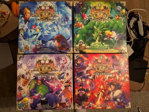 Arcadia Quest - dragon expansions, Hobby en Vrije tijd, Gezelschapsspellen | Bordspellen, Nieuw, Een of twee spelers, Drie of vier spelers